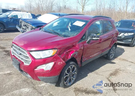 2018 Ford Ecosport Se z USA, uszkodzony, nr VIN MAJ6P1ULXJC223667